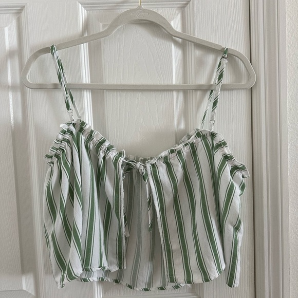 Summer Striped Crop Top - Picture 1 of 2